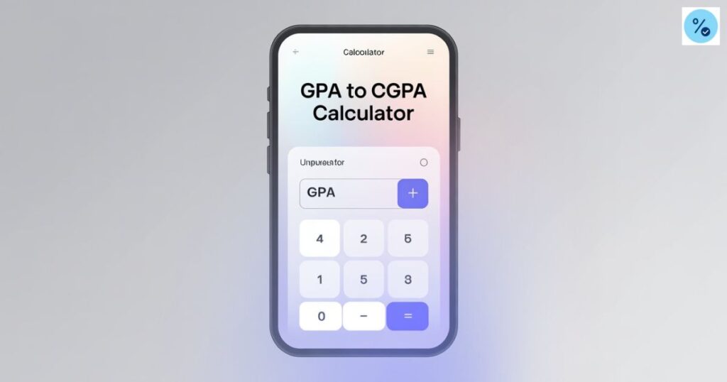 GPA to CGPA Calculator
